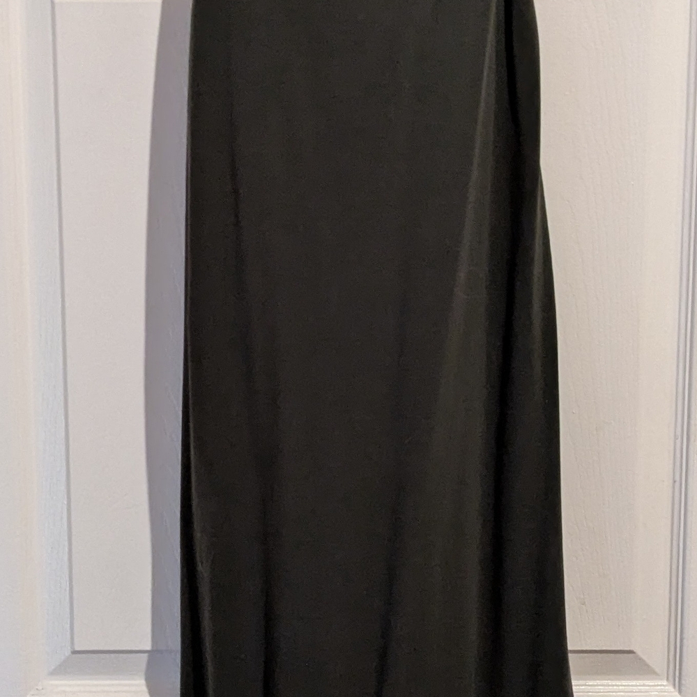 Saint + Sofia Maxi Dress Dark Green 16 - Picture 3 of 11